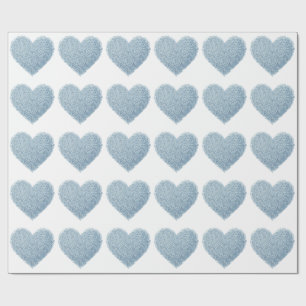 Cute Sprinkle Heart   Baby Sprinkle Wrapping Paper