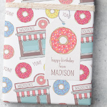 Cute Sprinkles Donut Personalized