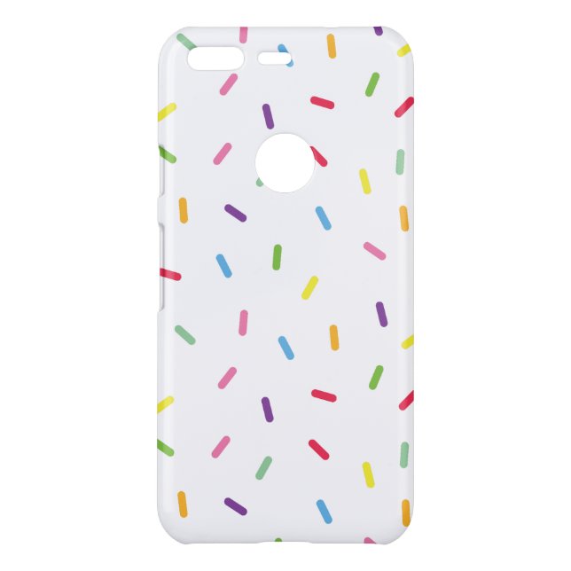 Cute Sprinkles Modern Design on Google Pixel Case (Back)