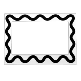 Cute Squiggly Magnetic Photo Frame