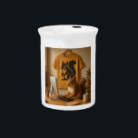 Cute Squirrel and Laptop Coffee Mug Beverage Pitcher<br><div class="desc">This charming coffee mug features an adorable squirrel sitting beside a laptop,  perfect for animal lovers and tech enthusiasts alike. Made from high-quality ceramic,  it’s ideal for enjoying your favorite hot beverages at home or work. A fun and unique gift for anyone who loves nature and technology.</div>