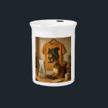 Cute Squirrel and Laptop Coffee Mug Beverage Pitcher<br><div class="desc">This charming coffee mug features an adorable squirrel sitting beside a laptop,  perfect for animal lovers and tech enthusiasts alike. Made from high-quality ceramic,  it’s ideal for enjoying your favorite hot beverages at home or work. A fun and unique gift for anyone who loves nature and technology.</div>