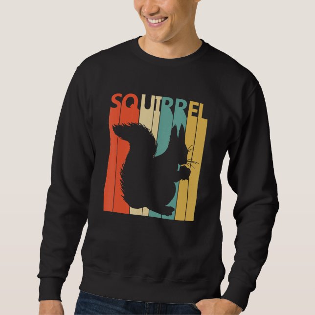 Cute Squirrel Animal Sweatshirt (Front)