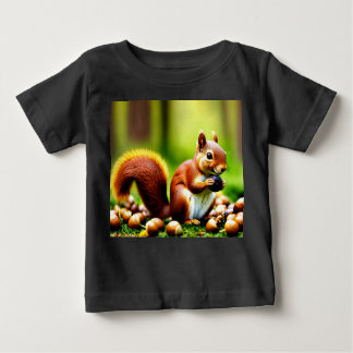 Cute Squirrel Edition Baby T-Shirt