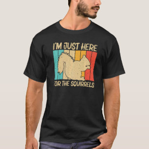 Cute Squirrel For Men Women Squirrel Pet Rodent T-Shirt