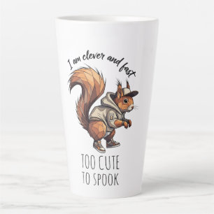 Cute Squirrel Illustration Customizable Coffee M Latte Mug