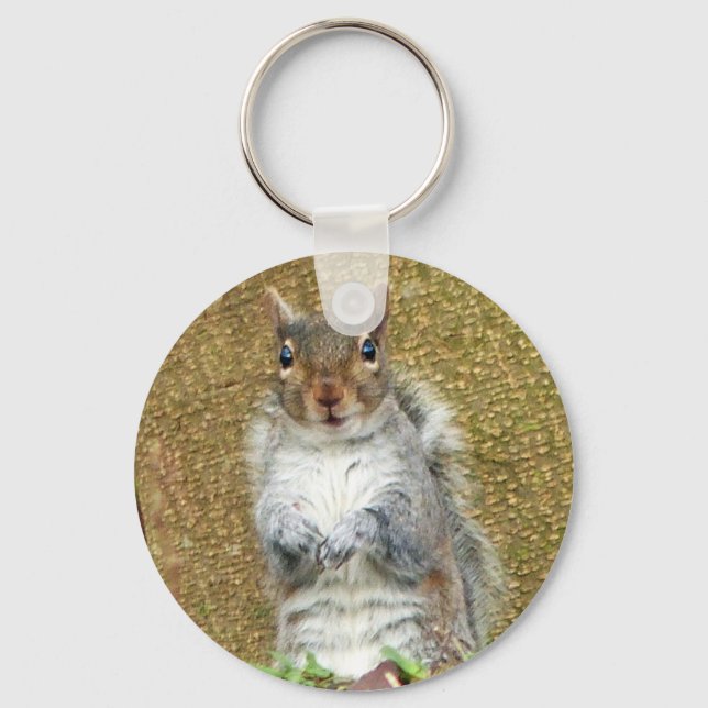 Cute Squirrel Keychain (Front)