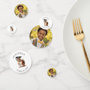 Cute Squirrel Kindergarten Graduation Table Confetti