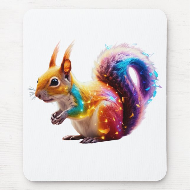 Cute Squirrel Mouse Pad (Front)