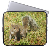 Cute Squirrel Nature Laptop Sleeve (Front)