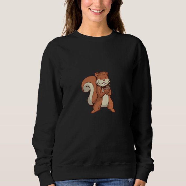 Cute Squirrel Sweatshirt (Front)
