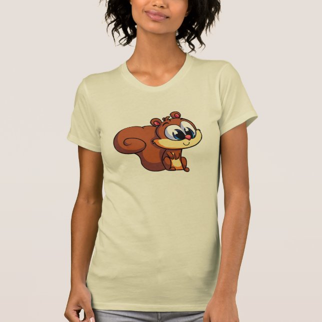 Cute Squirrel T-Shirt (Front)