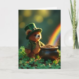 Cute St. Patrick’s Day Teddy Bear