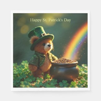 Cute St. Patrick’s Day Teddy Bear
