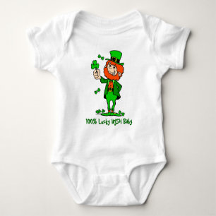 Cute St.Patrick's Baby Bodysuit