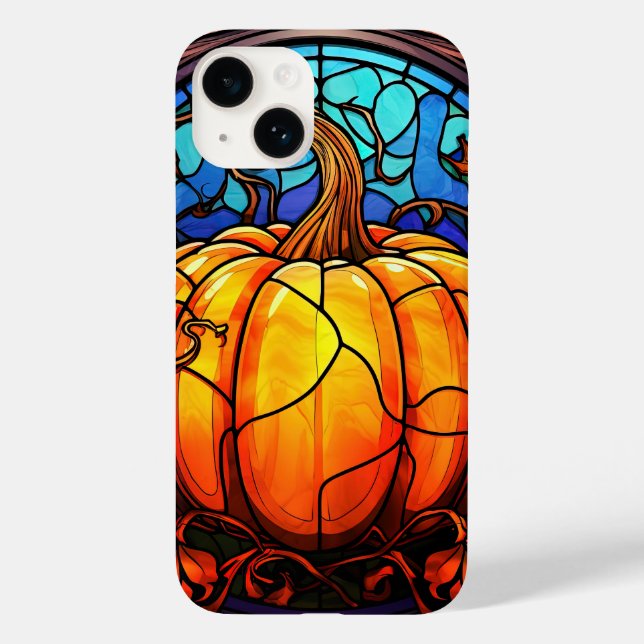 cute stained pumpkin pattern Case-Mate iPhone case (Back)