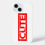 Cute Stamp iPhone 15 Case