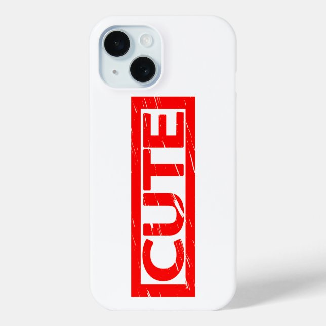 Cute Stamp Case-Mate iPhone Case (Back)