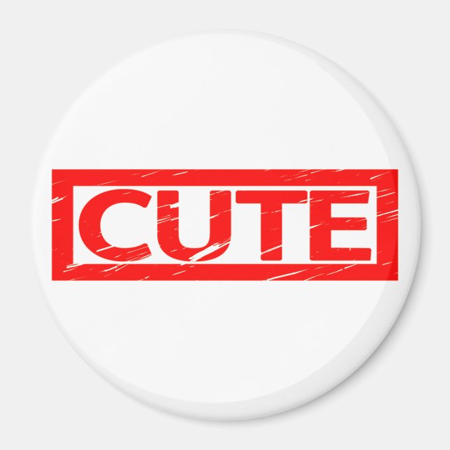 Cute Stamp Magnet (Front)