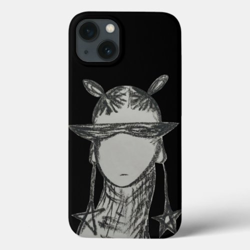 Cute star earrings  iPhone 13 case