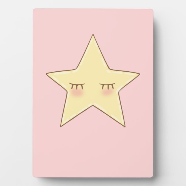 Cute star plaque (Front)
