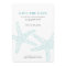 Cute Starfish Save the Date Card