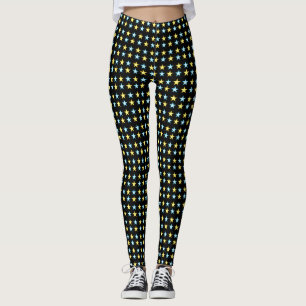 Cute starry leggings