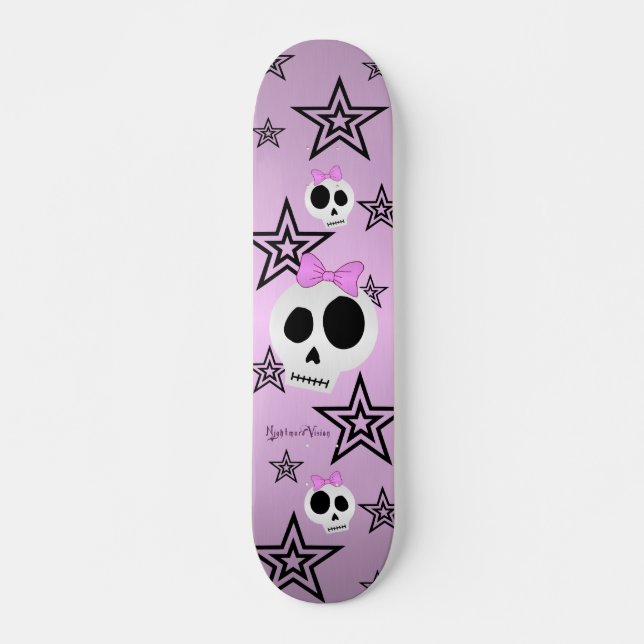 Cute Stars n Skulls Deck (Front)