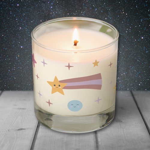 Cute Stars Pattern Scented Candle