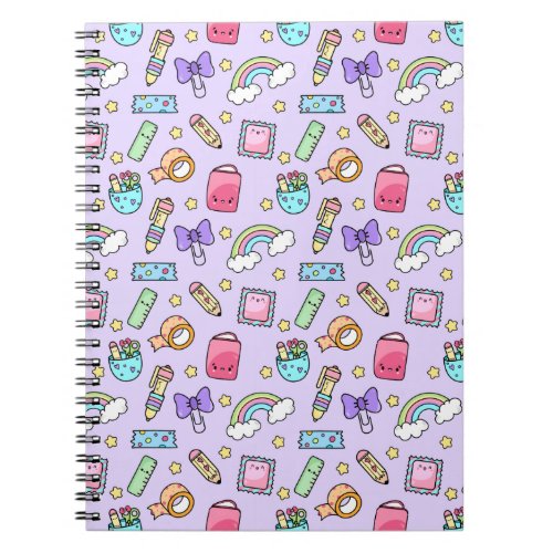 Cute Stationary Themed Notebook