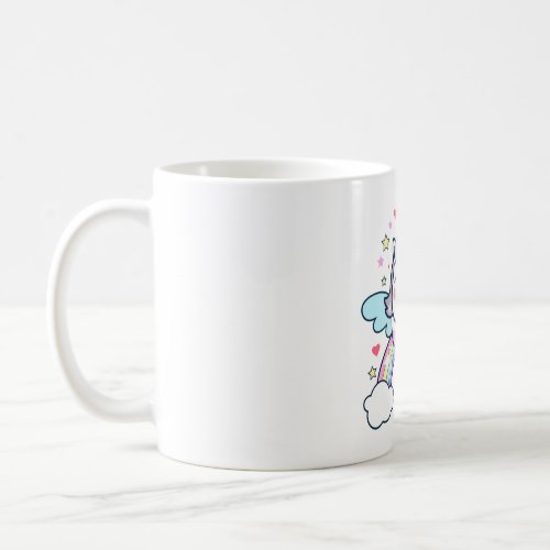 Cute Stationery School Student Girls Bag Cartoon U Coffee Mug