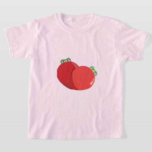 Cute stawberry design  T_Shirt
