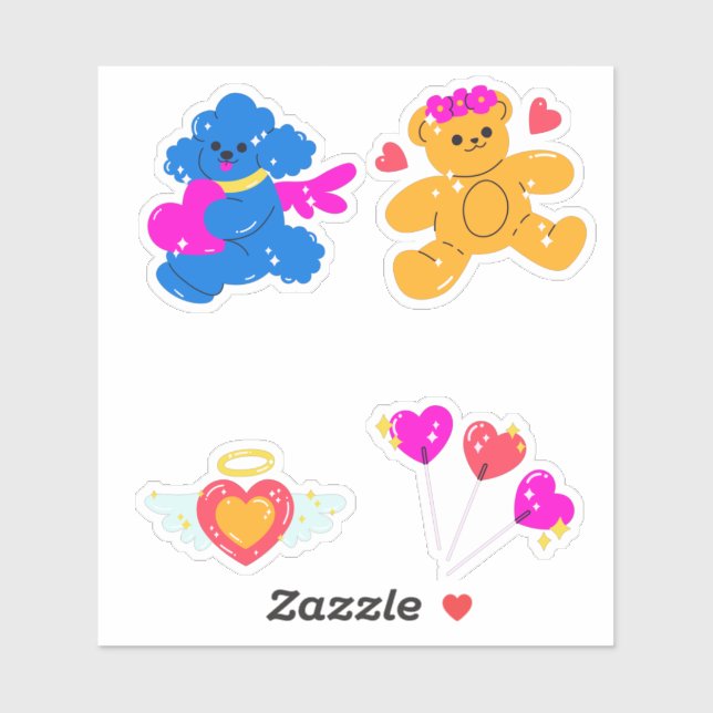 Cute Sticker (Sheet)