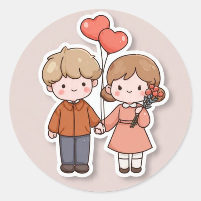 Cute sticker ls (Front)