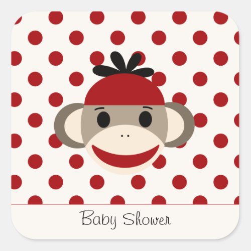 Cute Stickers By The Sock Monkey Shoppe