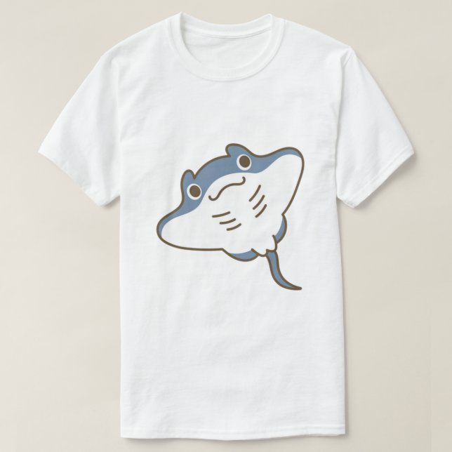  Cute Stingray  T-Shirt (Design Front)