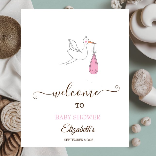 Cute Stork Girl Poster (Creator Uploaded)