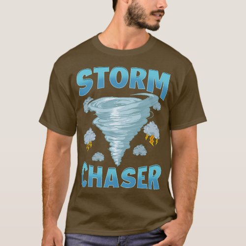 Cute Storm Chaser Severe Weather Tornado Hurricane T_Shirt