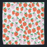 Cute Strawberries Bandana<br><div class="desc">Cute Strawberries Bandana</div>