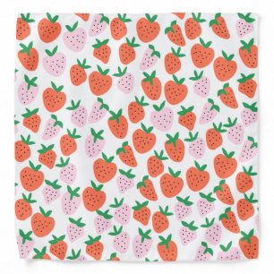 Cute Strawberries Bandana
