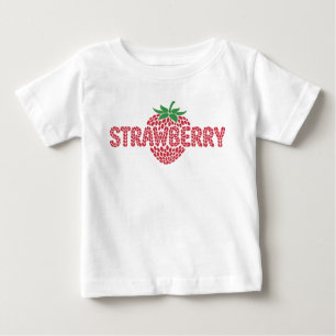 Cute Strawberry Baby Style T-Shirt