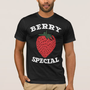 Cute Strawberry Berry Fruits Foodie T-Shirt