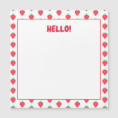 Cute Strawberry Kawaii Lover Aesthetic Pattern (Front)
