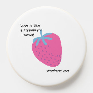 Cute Strawberry Love – Valentine’s Day PopSocket