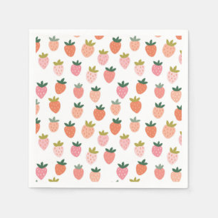 Cute Strawberry Napkins