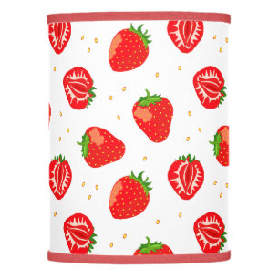 Cute Strawberry Pattern Lamp Shade