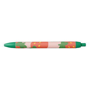 Cute strawberry pattern pen