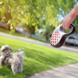 Cute Strawberry Summer Pet Lover Aesthetic Pattern Retractable Pet Leash