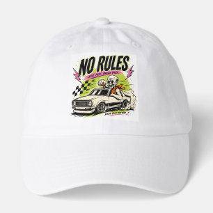 Cute Street Cat Embroidered Style Cap