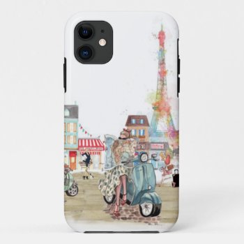 Cute Streets Of Paris Collage Iphone 11 Case by In_case at Zazzle